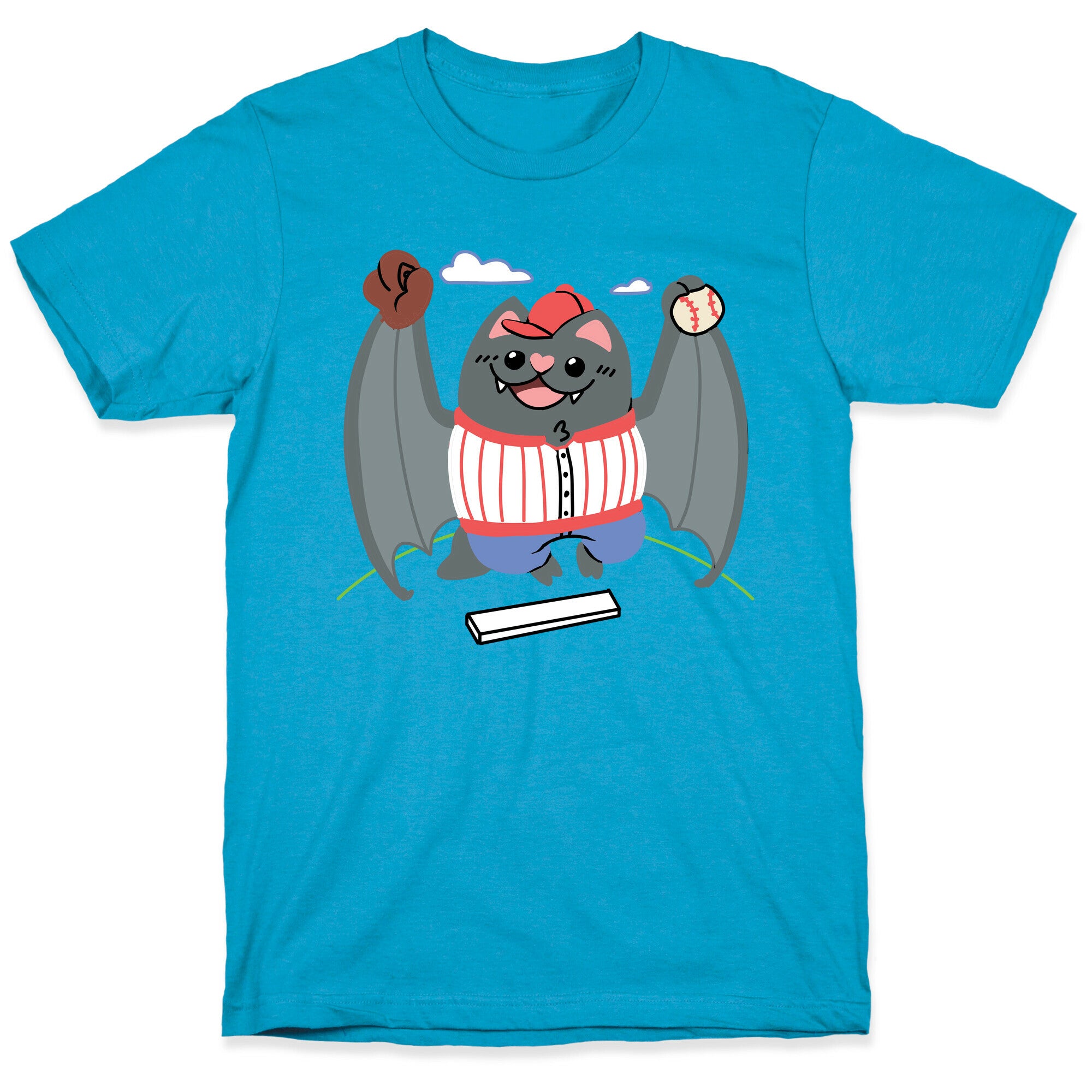 Baseball Bat Unisex Triblend Tee